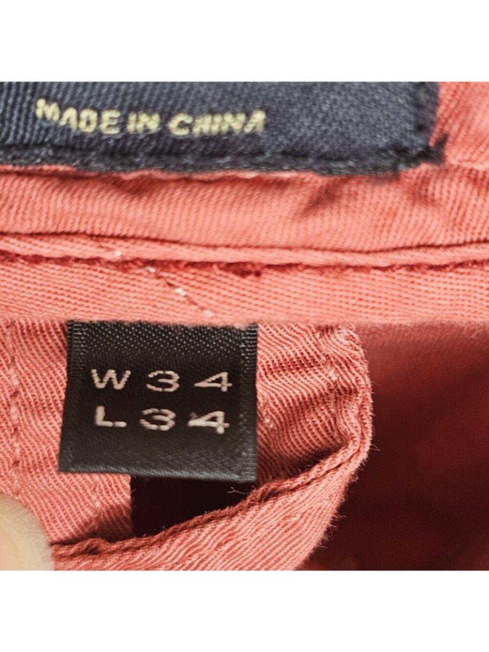 J.Crew Stretch Women's 34 Chino Trouser Pants Dusty Red Slim Fit Business Casual - Picture 6 of 12